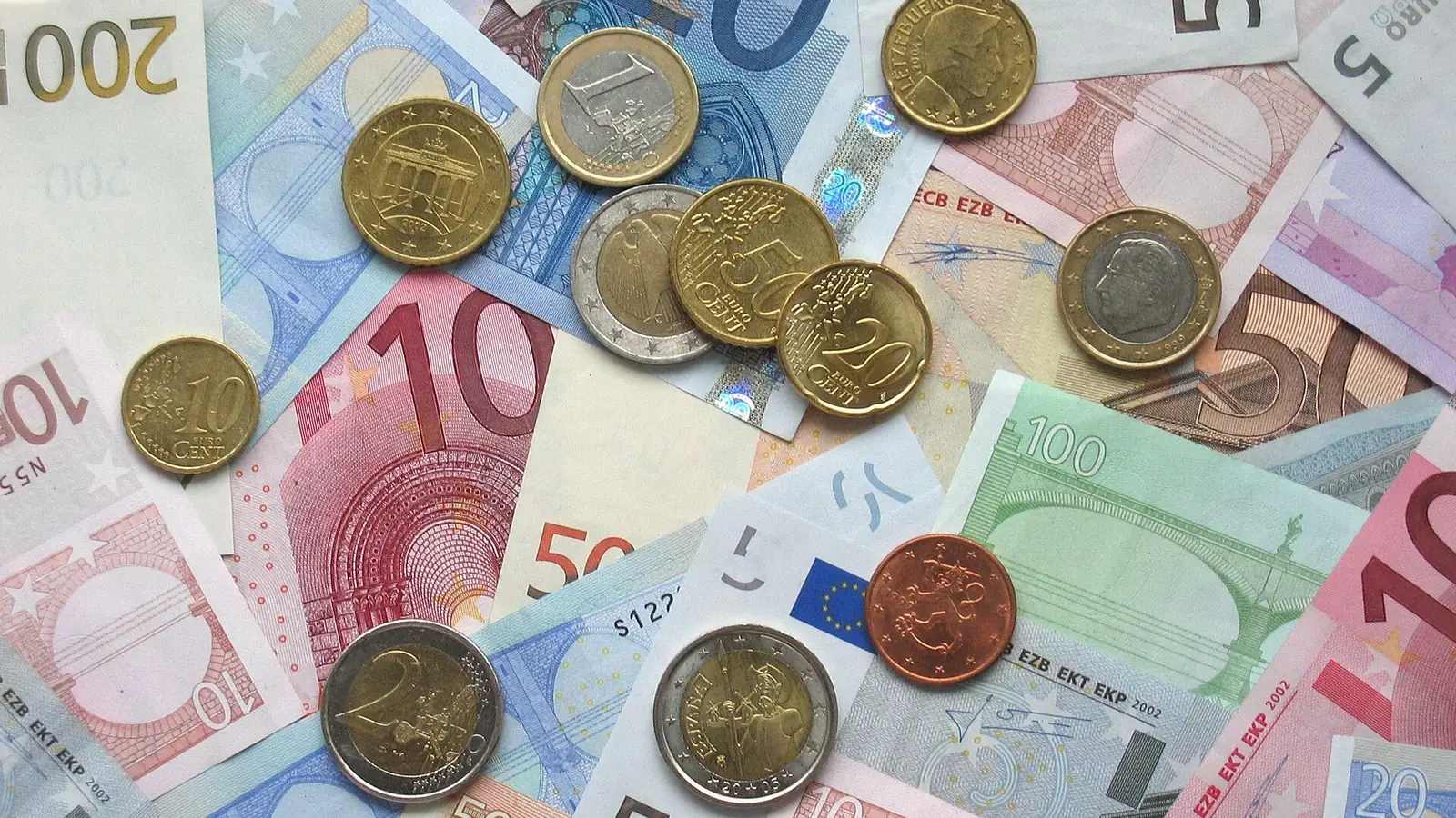 Monedas y billetes de euro